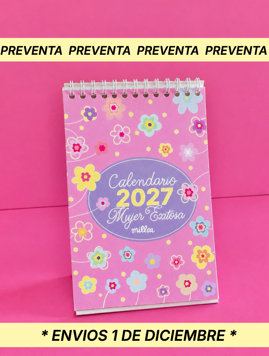 AGENDA 2027 EXITOSA + CALENDARIO GRATIS PREVENTA