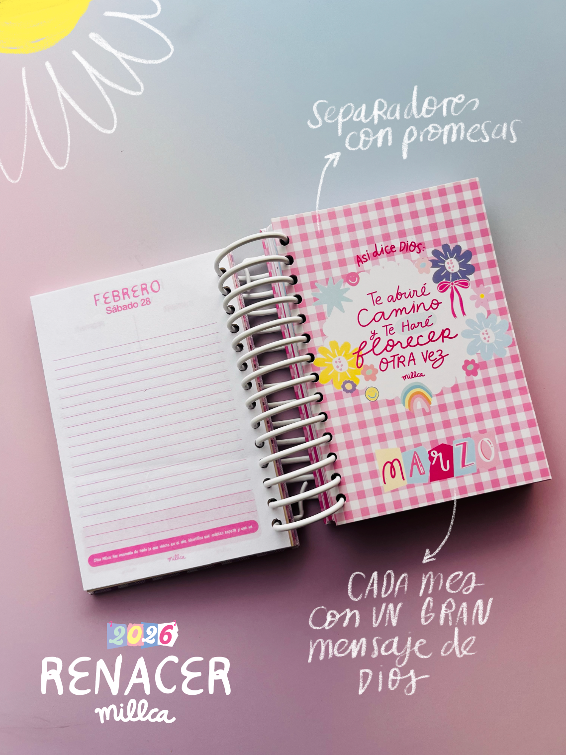 AGENDA 2026 ELLA + GRATIS CALENDARIO