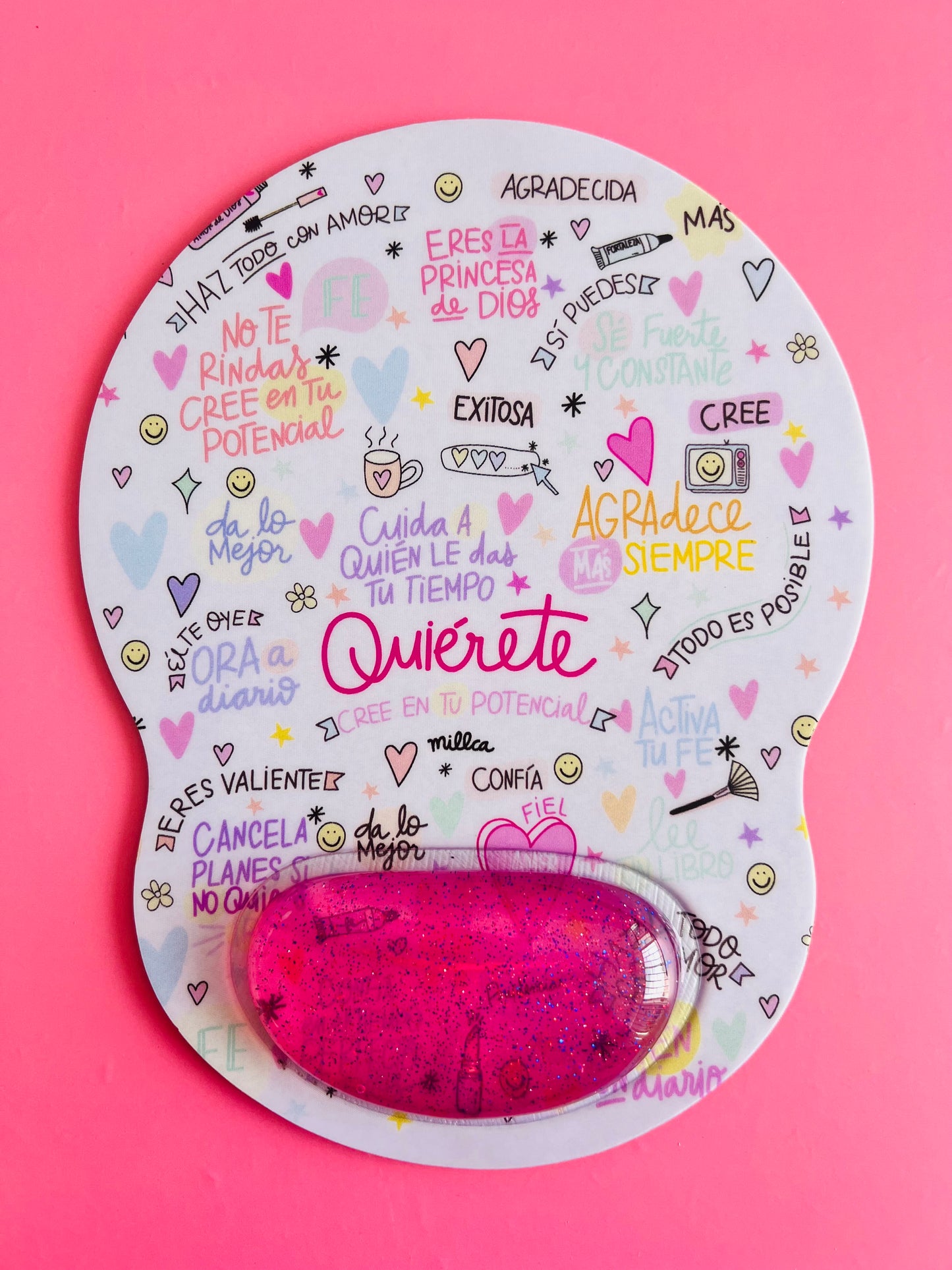 MOUSE PAD GEL QUIÉRETE PASTEL