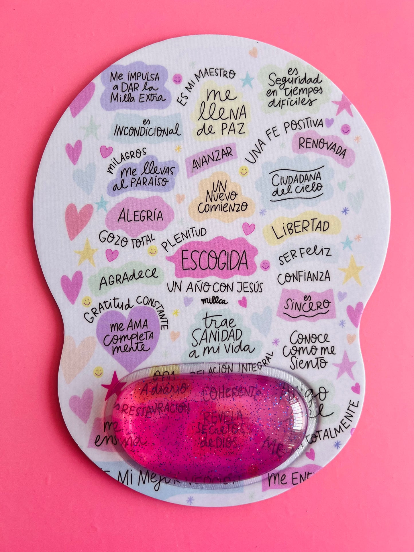 MOUSE PAD GEL ESCOGIDA PASTEL