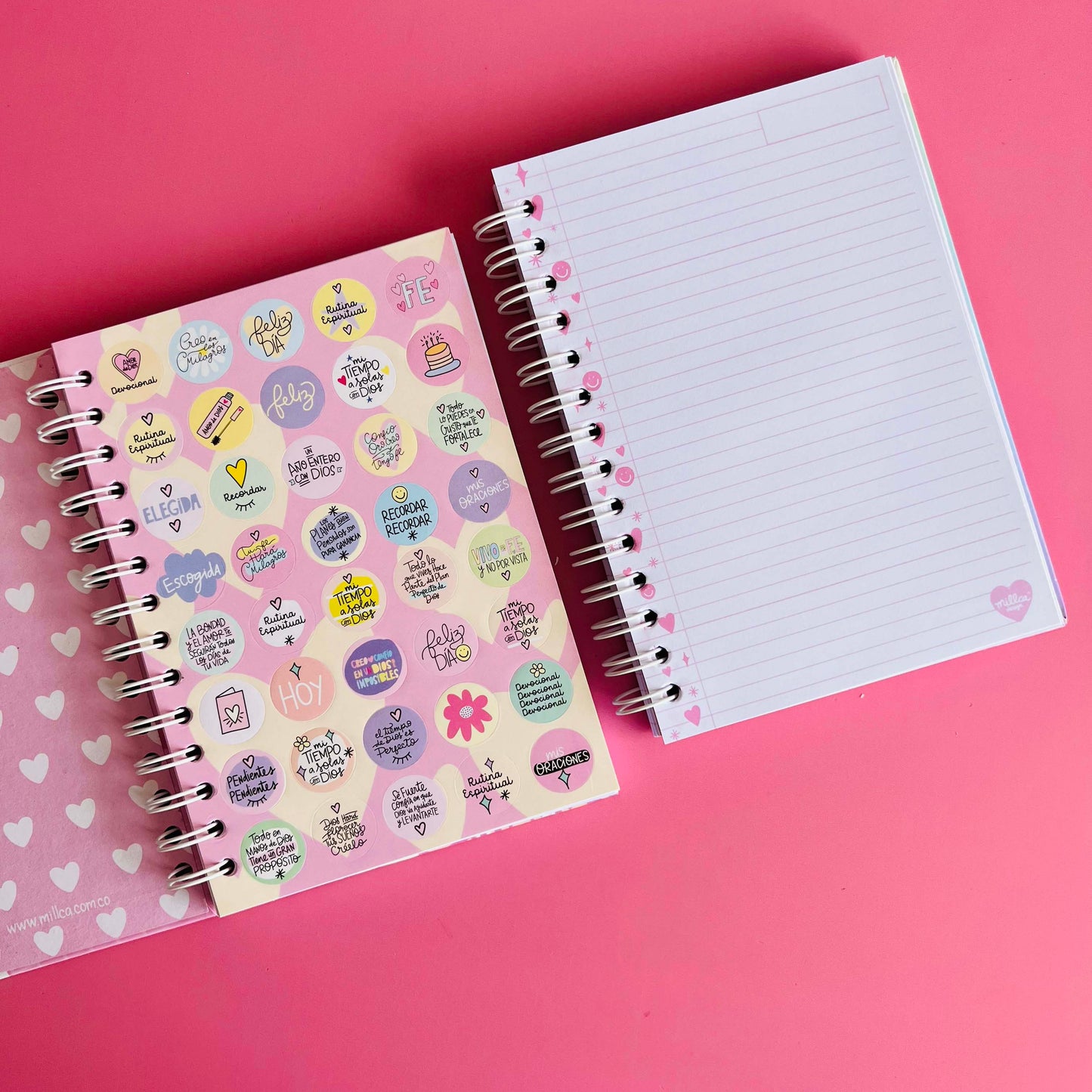 KIT CUADERNOS PINK