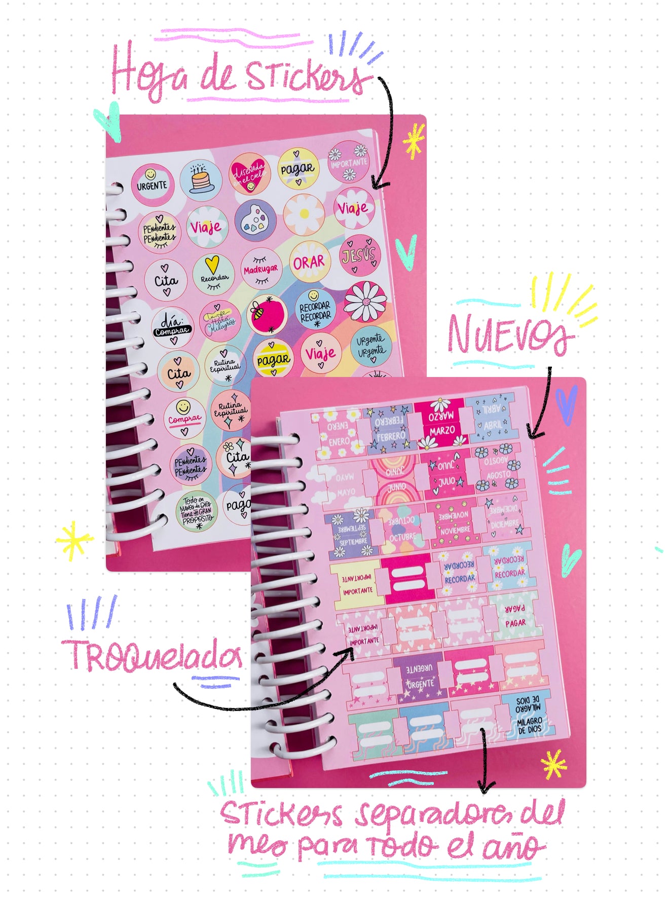 AGENDA 2024 JESÚS + CALENDARIO GRATIS