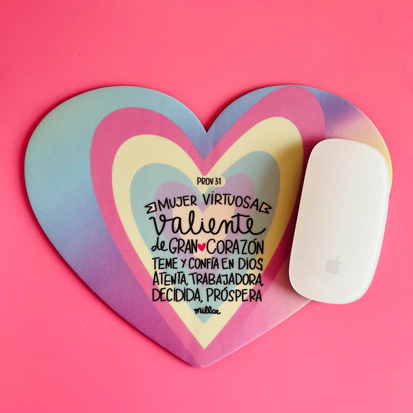 MOUSE PAD MUJER VALIENTE