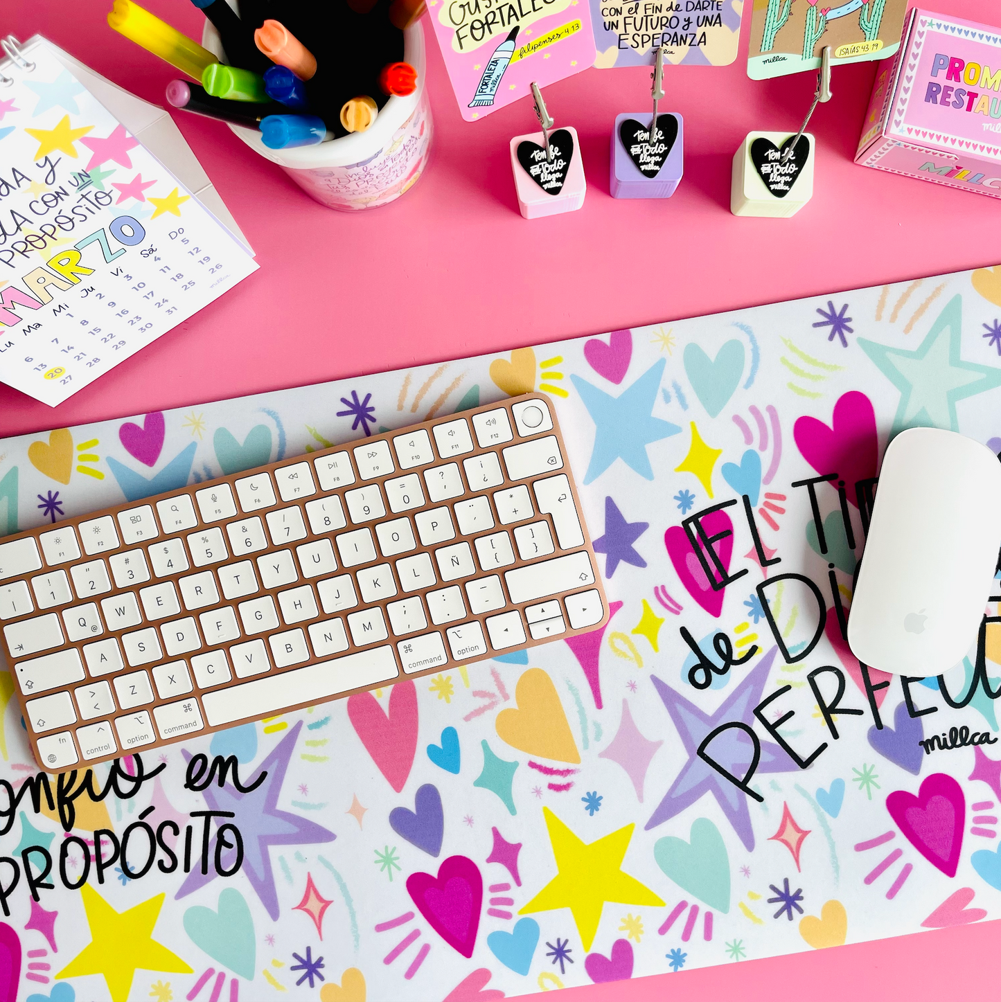 MOUSE PAD EXTRA GRANDE TIEMPO
