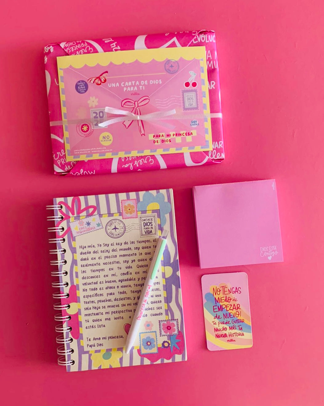 KIT AMIGA CARTA DE DIOS PARA TI