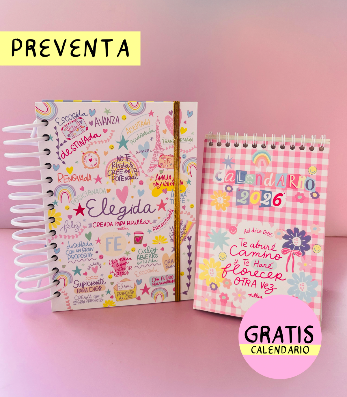 AGENDA 2026 ELEGIDA + GRATIS CALENDARIO