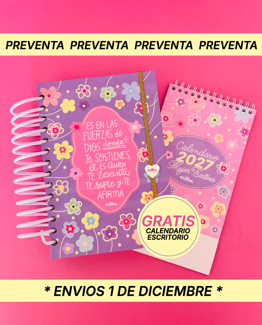 AGENDA 2027 FUERZAS + CALENDARIO GRATIS PREVENTA