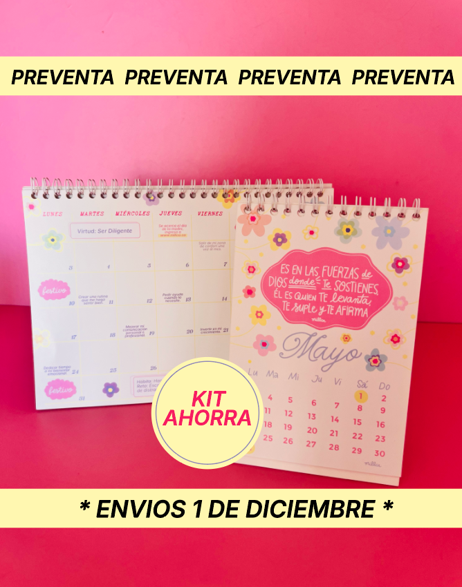 KIT 2027 CALENDARIOS PREVENTA