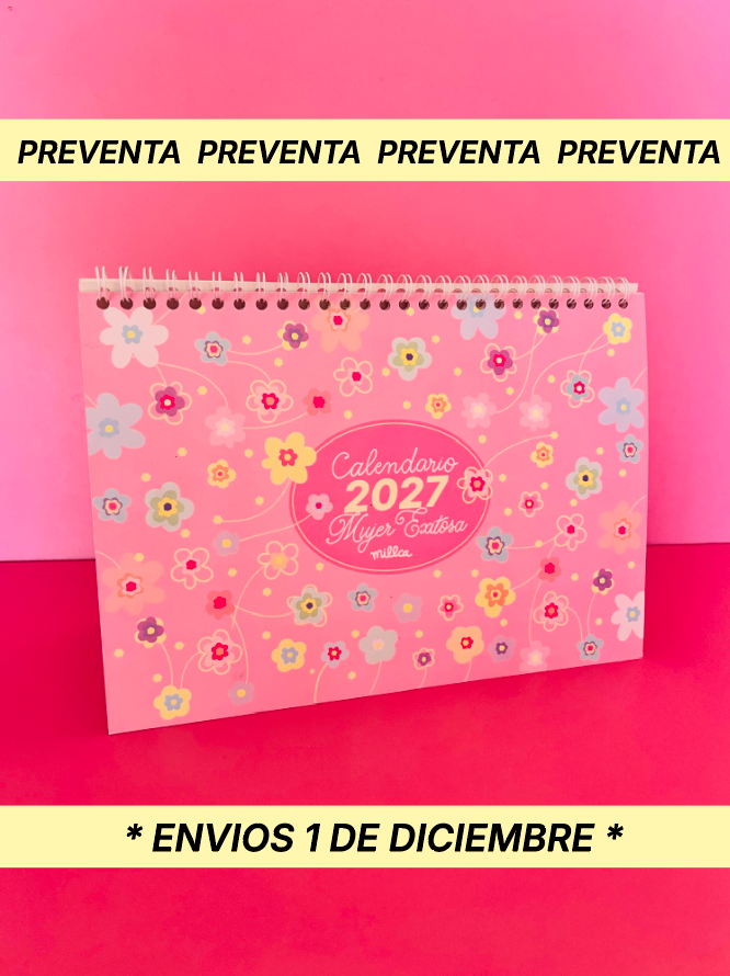 CALENDARIO PLANEADOR 2027 PREVENTA
