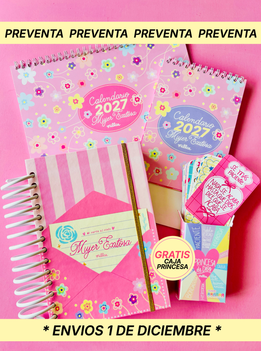 KIT AGENDA DEVOCIONAL MUJER EXITOSA 2027 PREVENTA