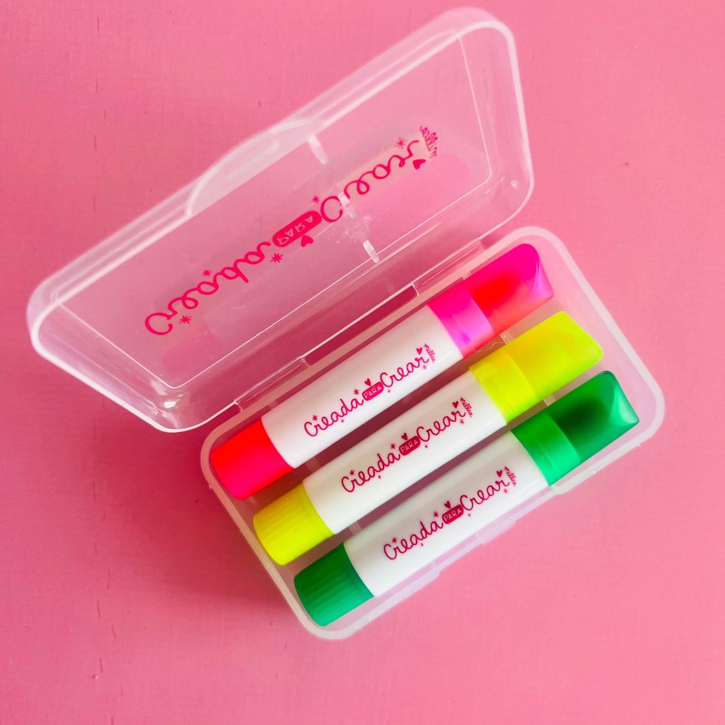 RESALTADORES GEL CREATIVA VERDE