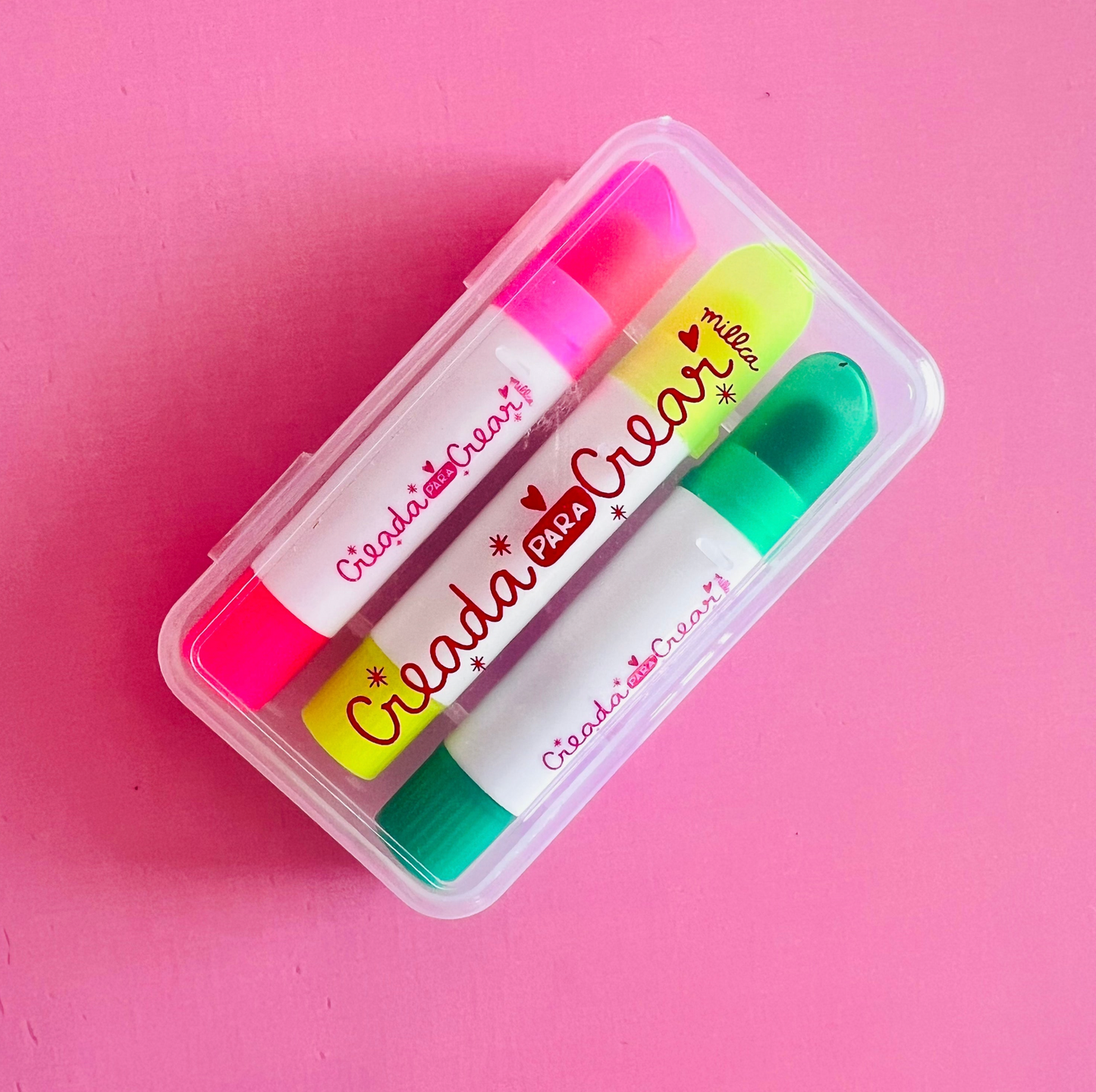 RESALTADORES GEL CREATIVA VERDE