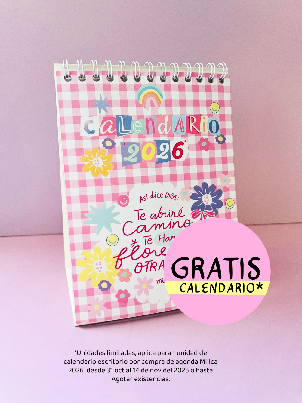 AGENDA 2026 FLORECER + GRATIS CALENDARIO