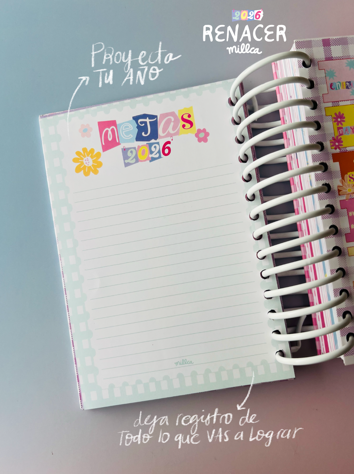 AGENDA 2026 FLORECER + GRATIS CALENDARIO