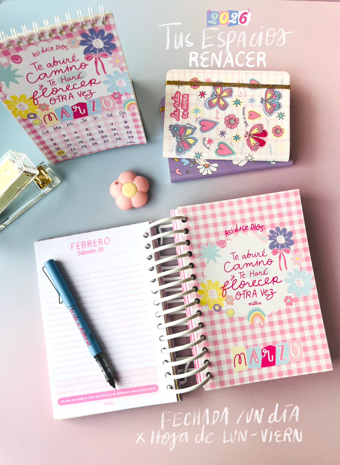 AGENDA 2026 FLORECER + GRATIS CALENDARIO