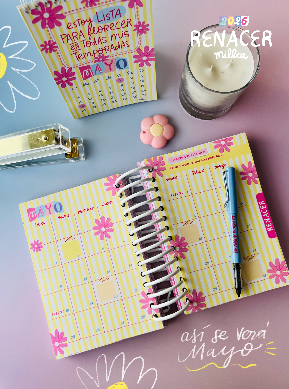 AGENDA 2026 FLORECER + GRATIS CALENDARIO