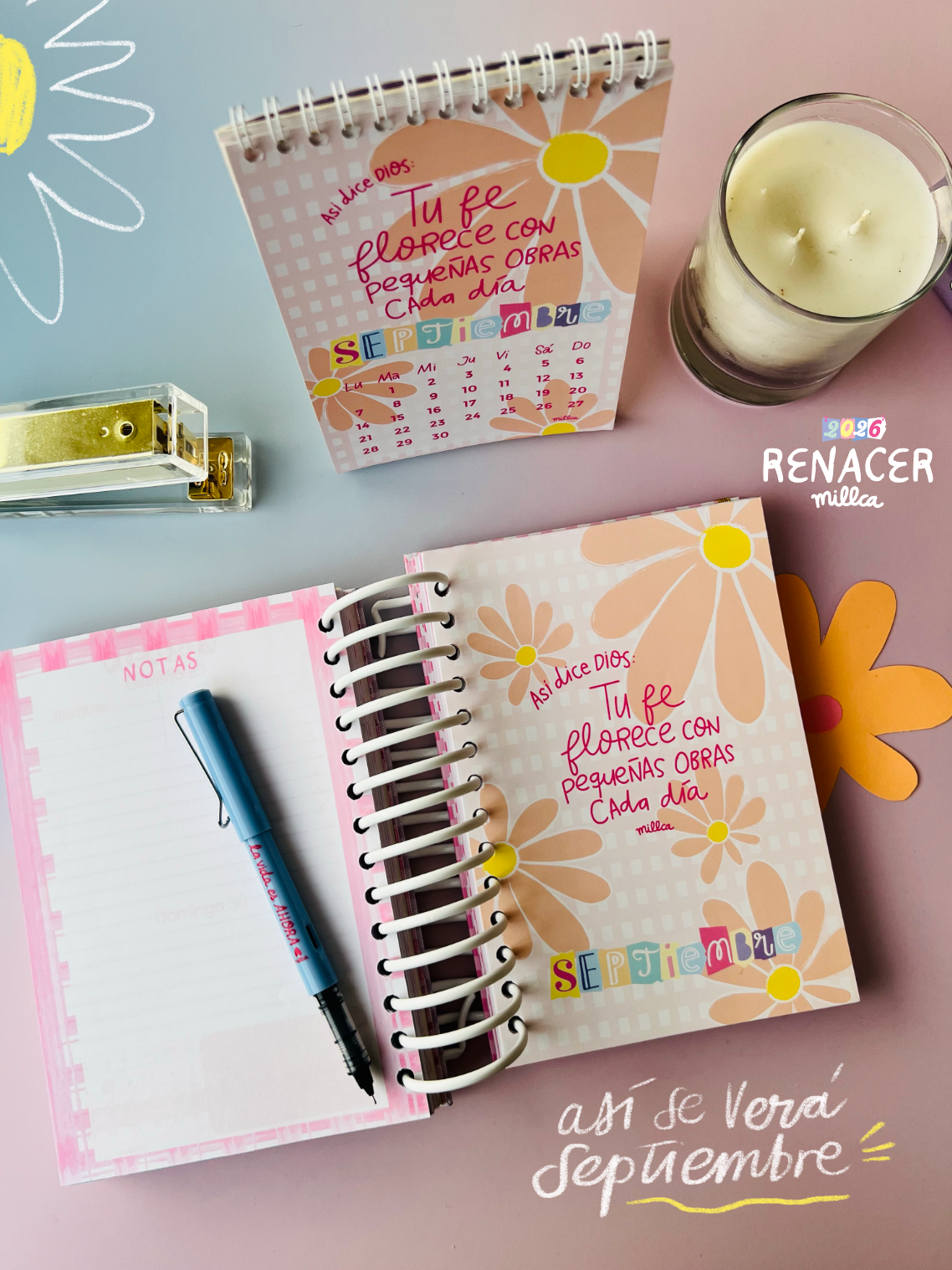 AGENDA 2026 FLORECER + GRATIS CALENDARIO