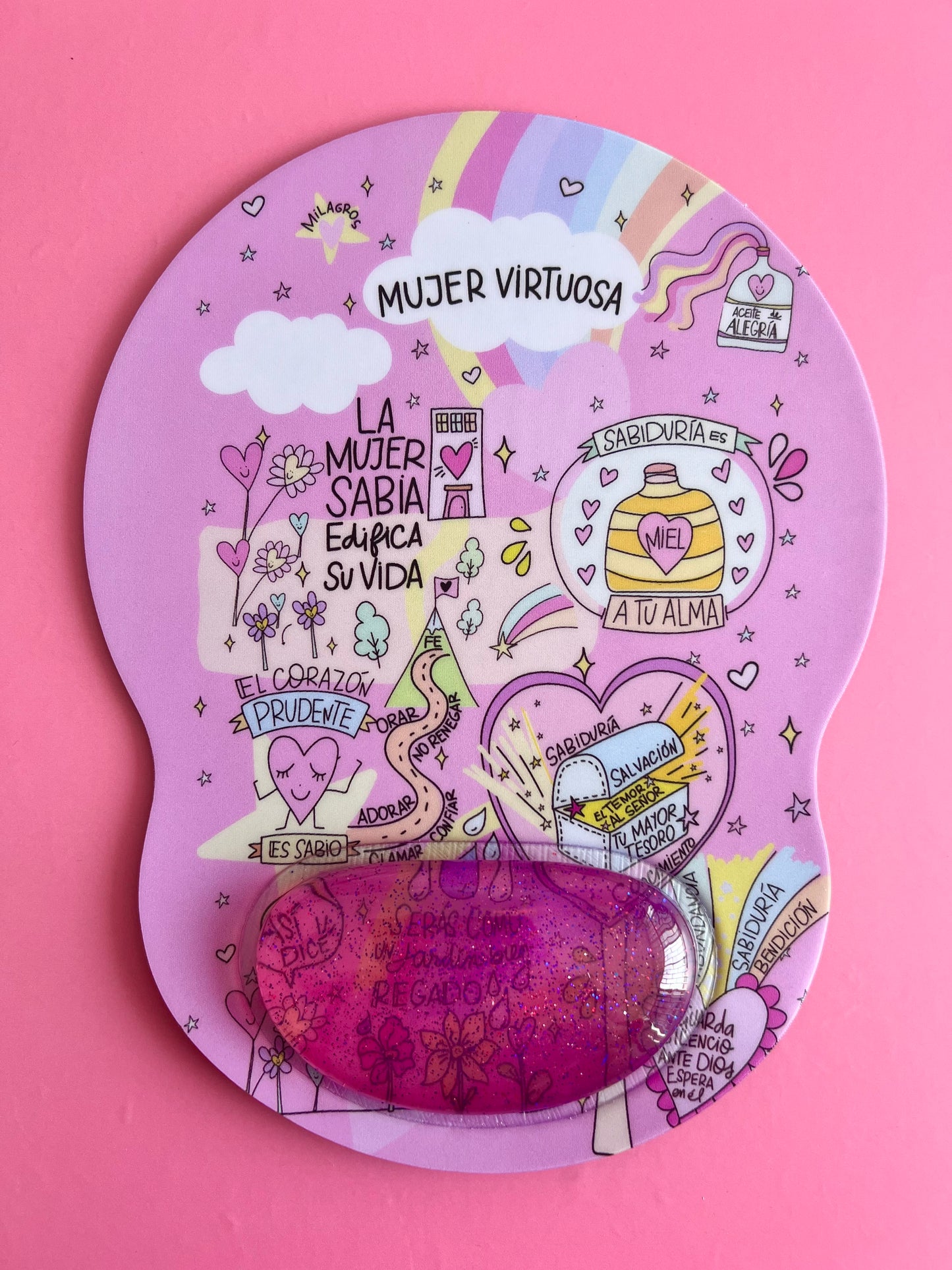 MOUSE PAD GEL MUJER VIRTUOSA