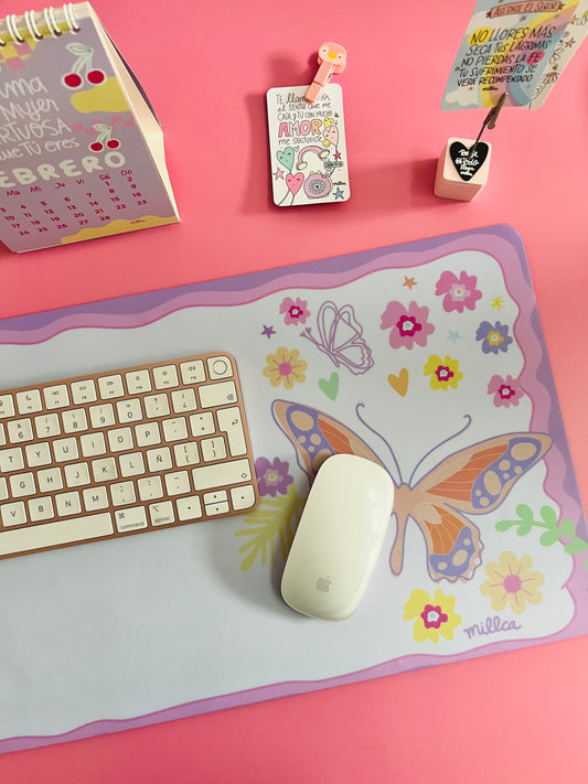 MOUSE PAD EXTRA GRANDE MARIPOSA