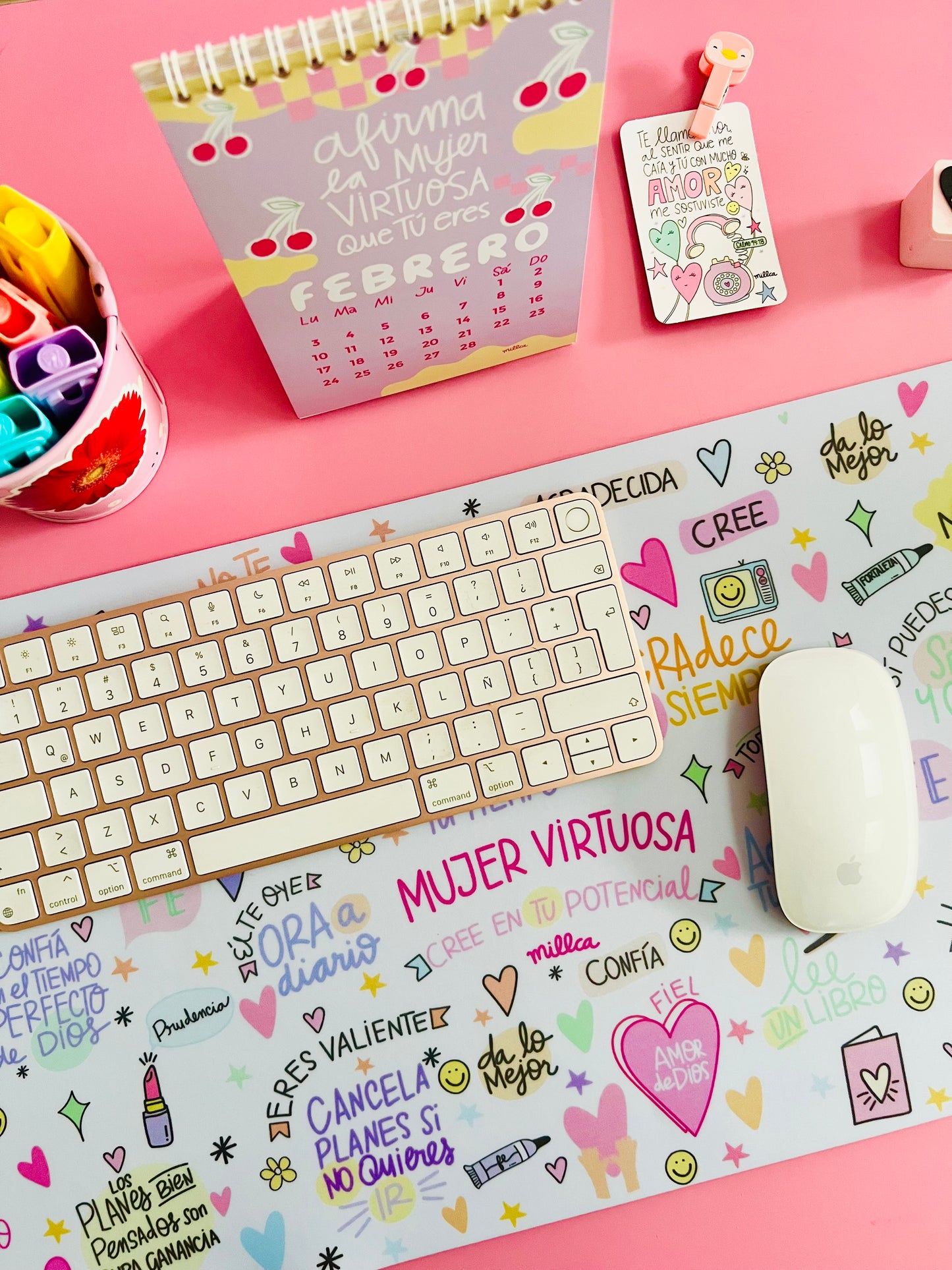 MOUSE PAD EXTRA GRANDE MUJER VIRTUOSA