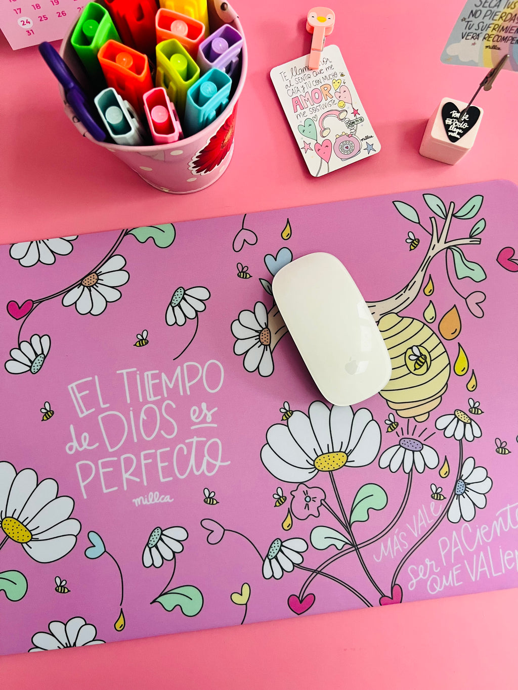MOUSE PAD EXTRA GRANDE TIEMPO