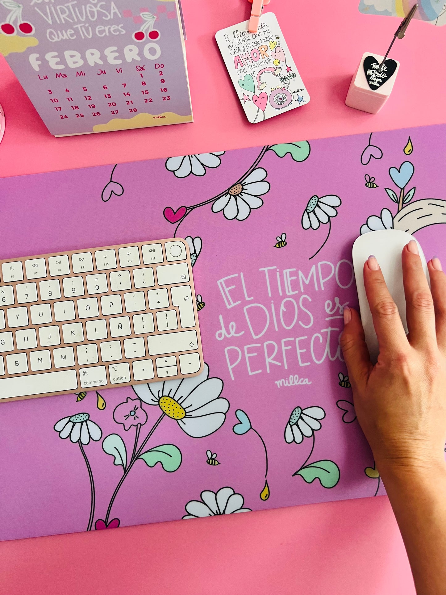 MOUSE PAD EXTRA GRANDE TIEMPO