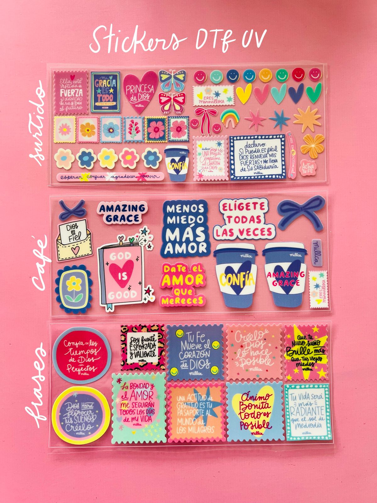 STICKERS DTFUV MILLCA