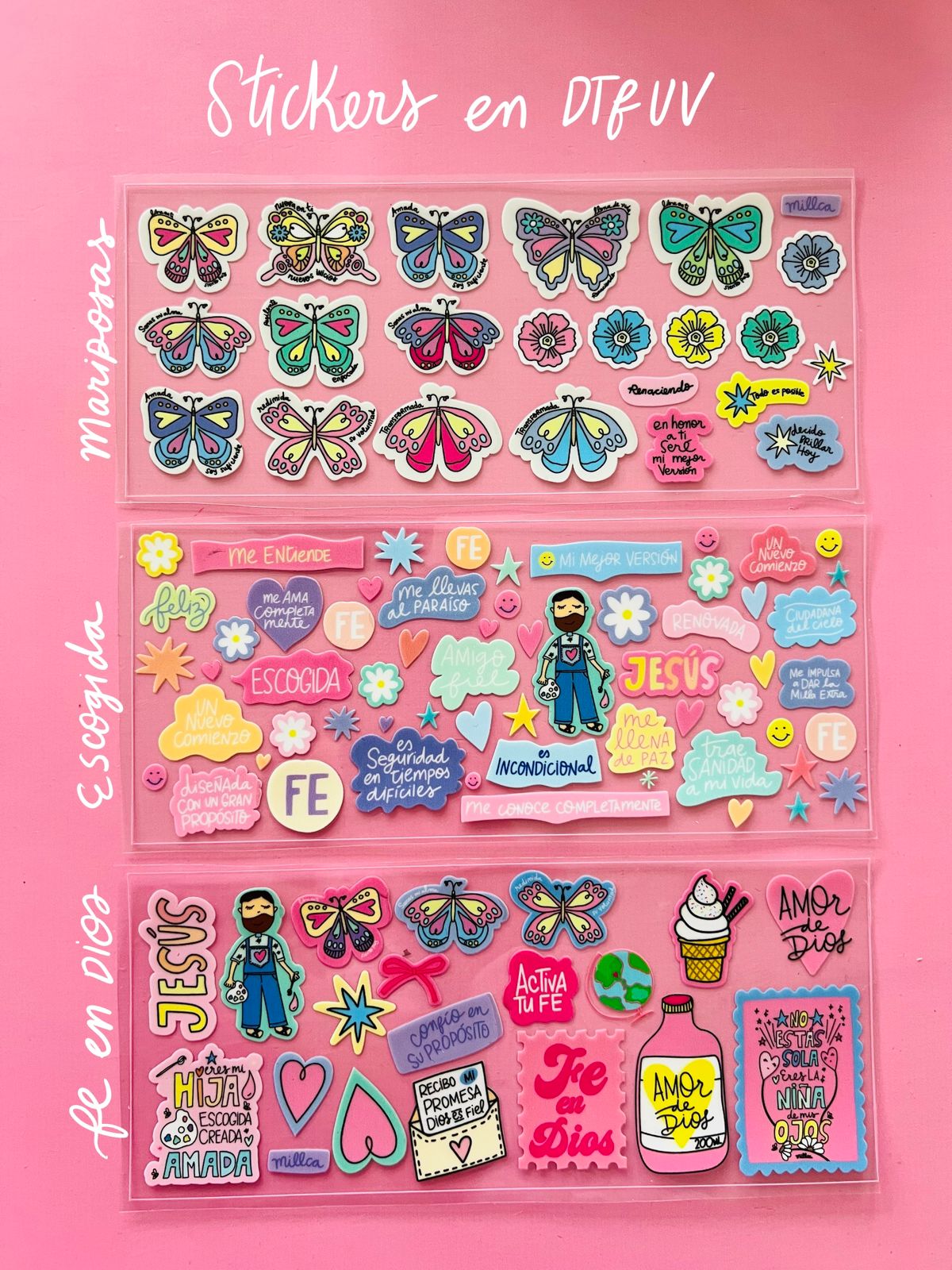 STICKERS DTFUV MILLCA