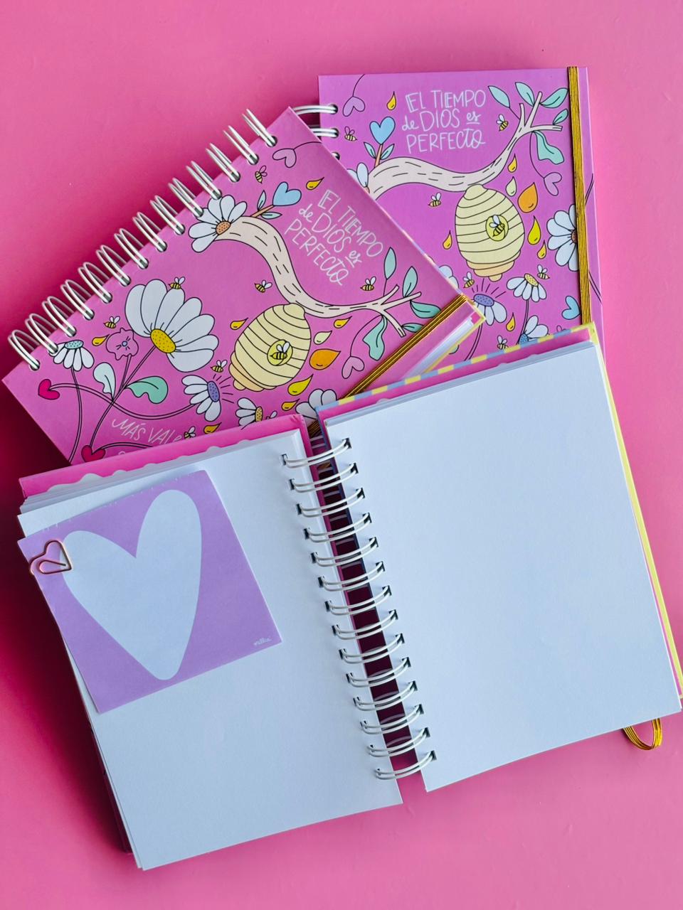 CUADERNO TIEMPO HOJAS BLANCAS
