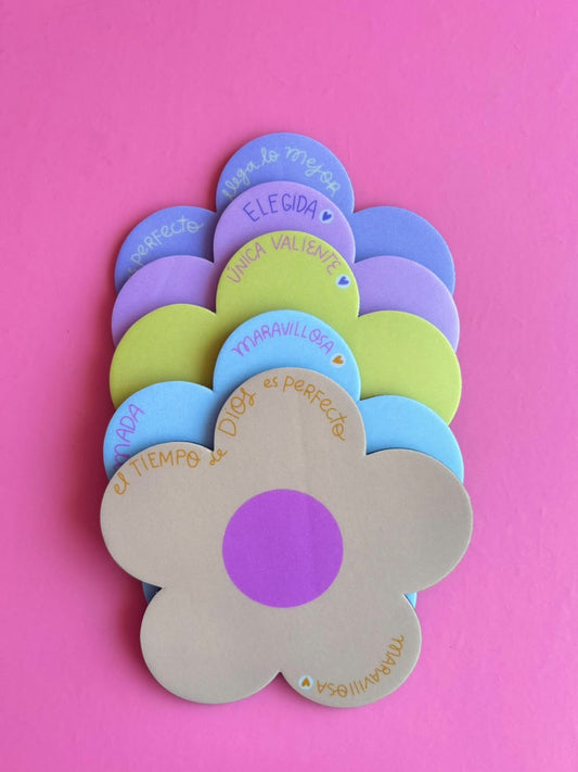 PORTAVASOS FLOR