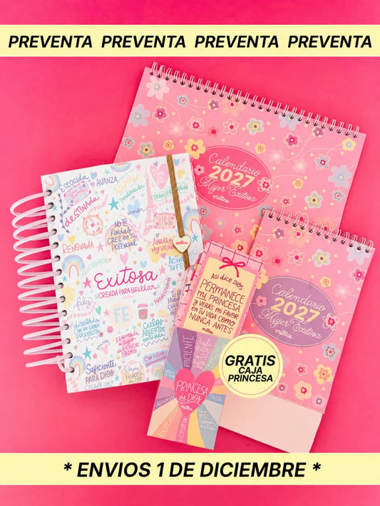 KIT AGENDA DEVOCIONAL EXITOSA 2027 PREVENTA