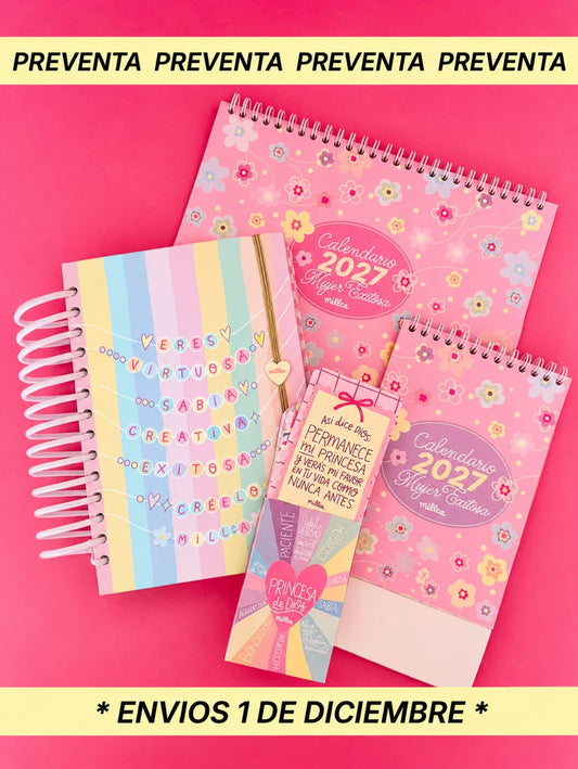KIT AGENDA DEVOCIONAL SABIA 2027 PREVENTA
