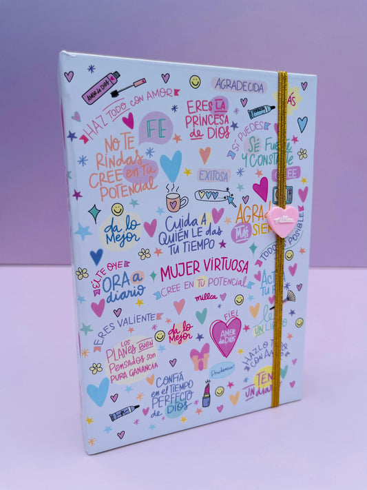 BIBLIA MILLCA MUJER VIRTUOSA blanca TLA (pequeña)