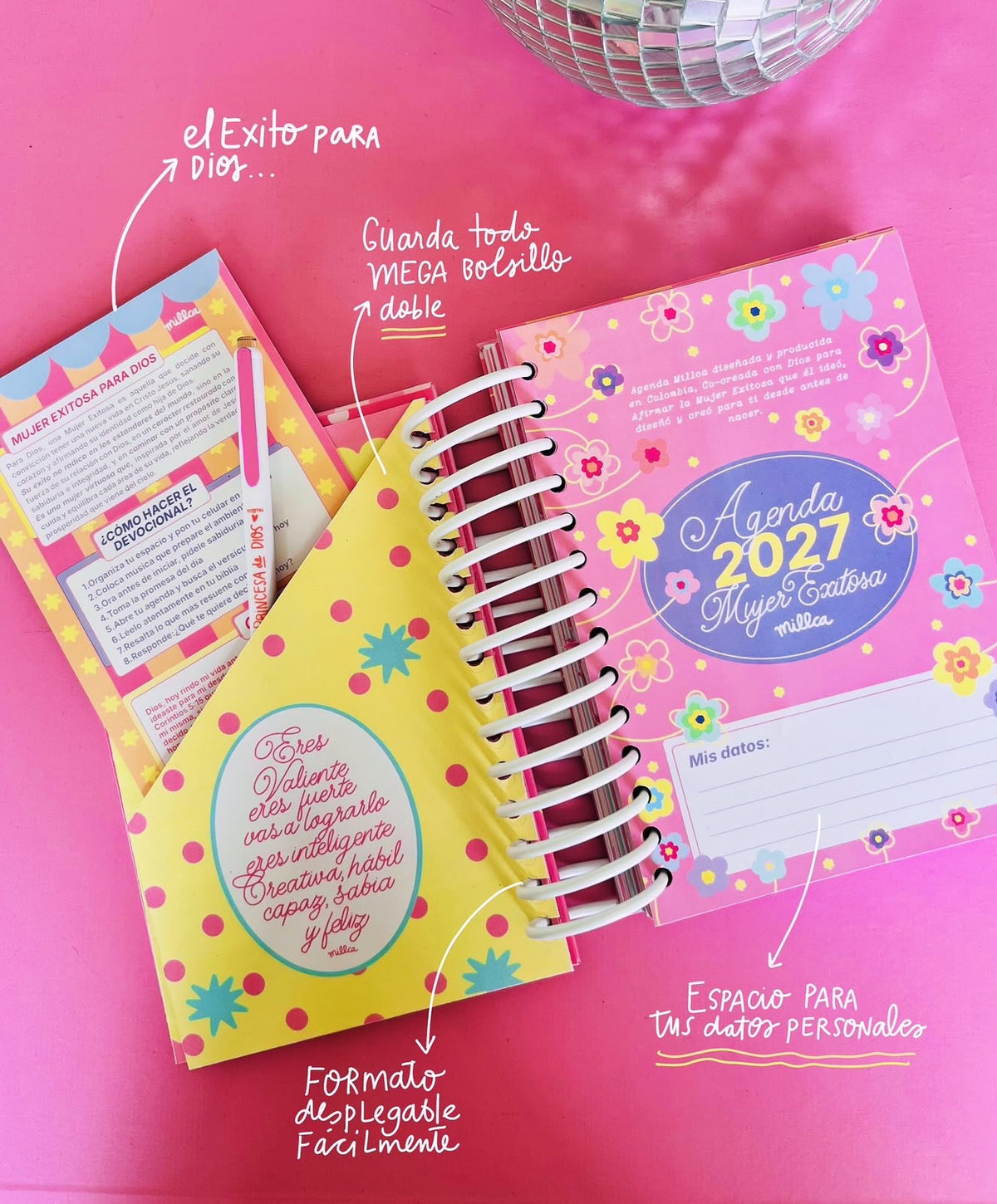 KIT AGENDA DEVOCIONAL MUJER EXITOSA 2027 PREVENTA