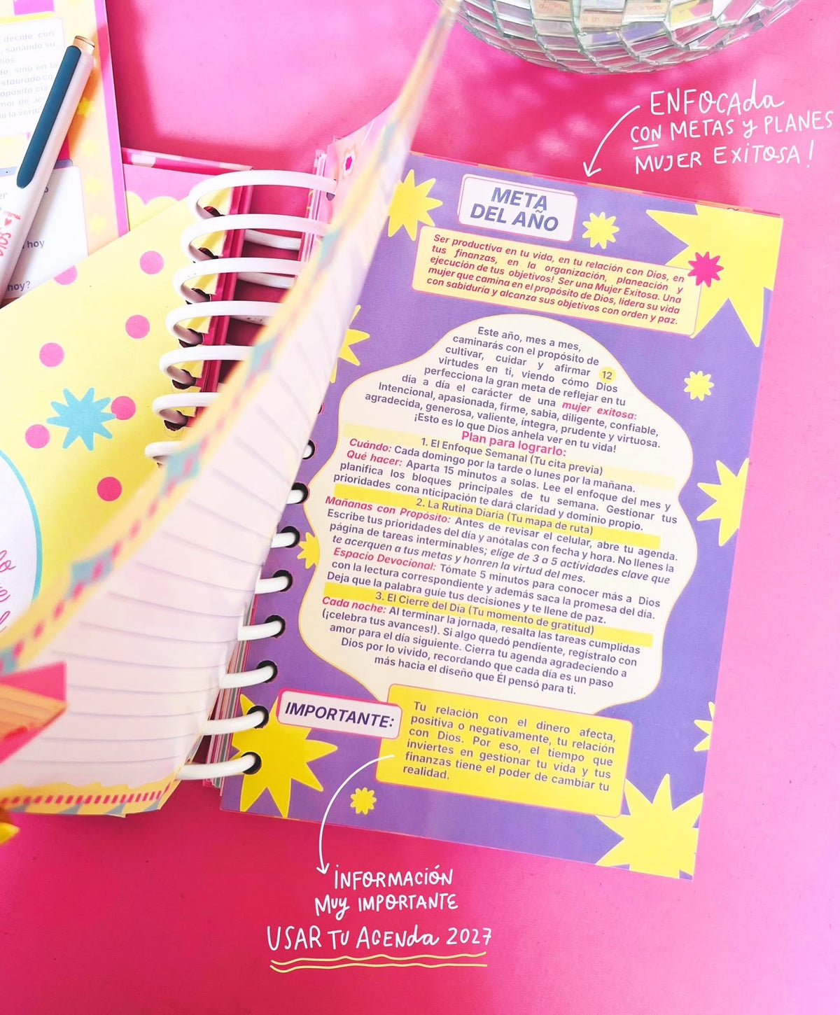 KIT AGENDA DEVOCIONAL MUJER EXITOSA 2027 PREVENTA