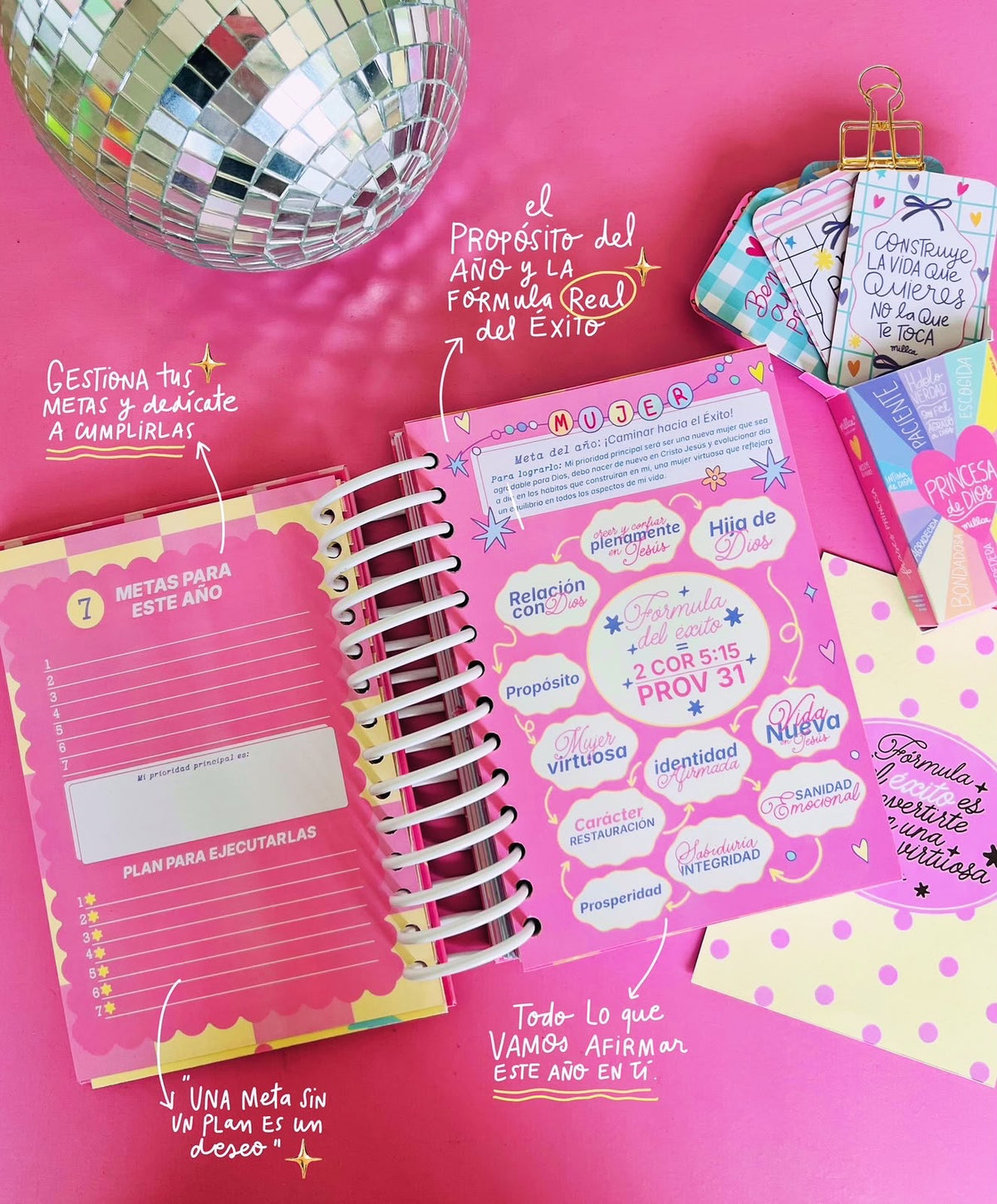 KIT AGENDA DEVOCIONAL MUJER EXITOSA 2027 PREVENTA