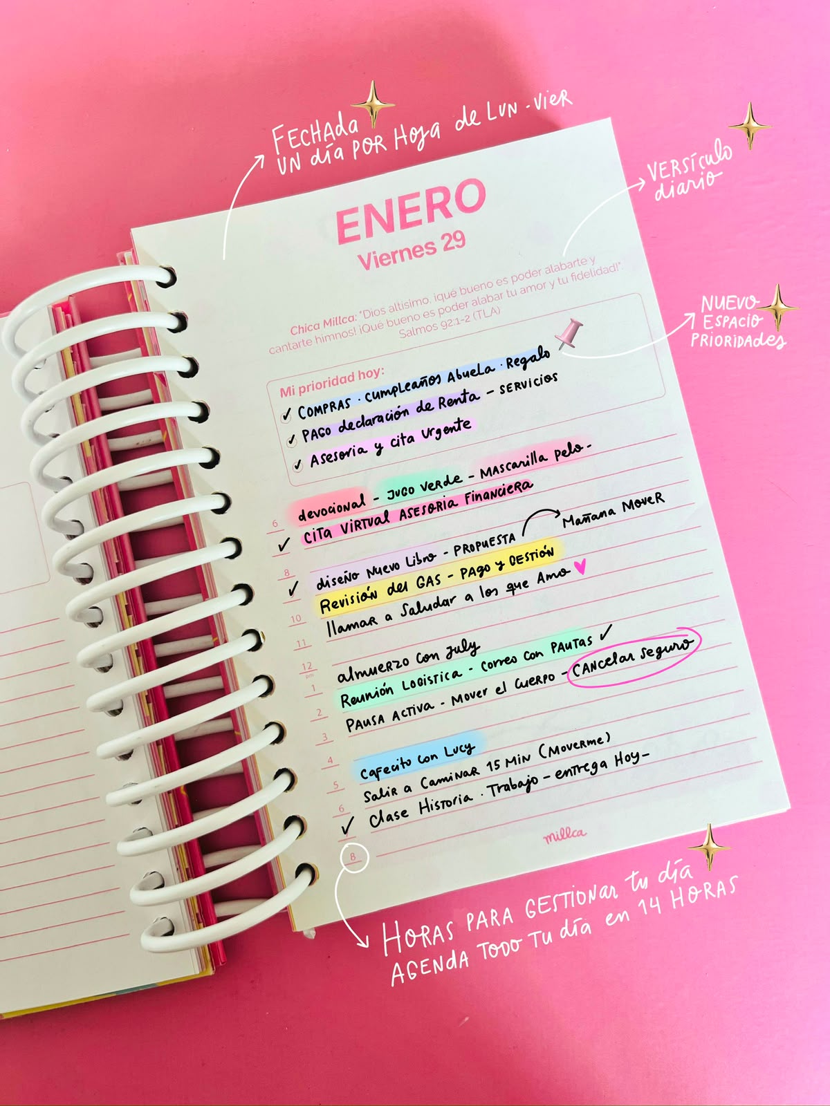 KIT AGENDA DEVOCIONAL MUJER EXITOSA 2027 PREVENTA