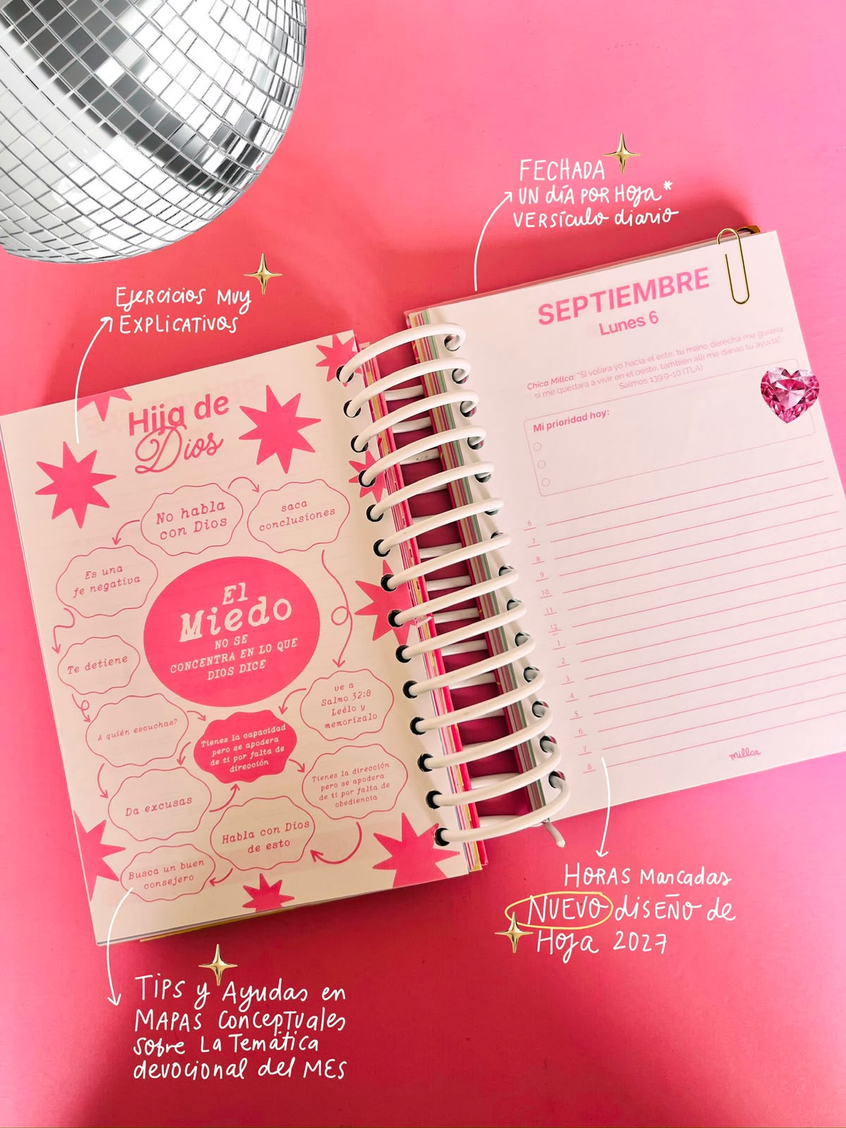 KIT AGENDA DEVOCIONAL MUJER EXITOSA 2027 PREVENTA