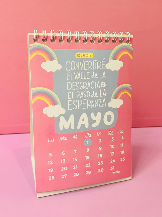 CALENDARIO ESCRITORIO X6 2025