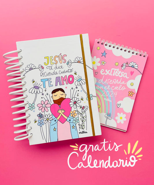 AGENDA 2024 JESÚS + CALENDARIO GRATIS