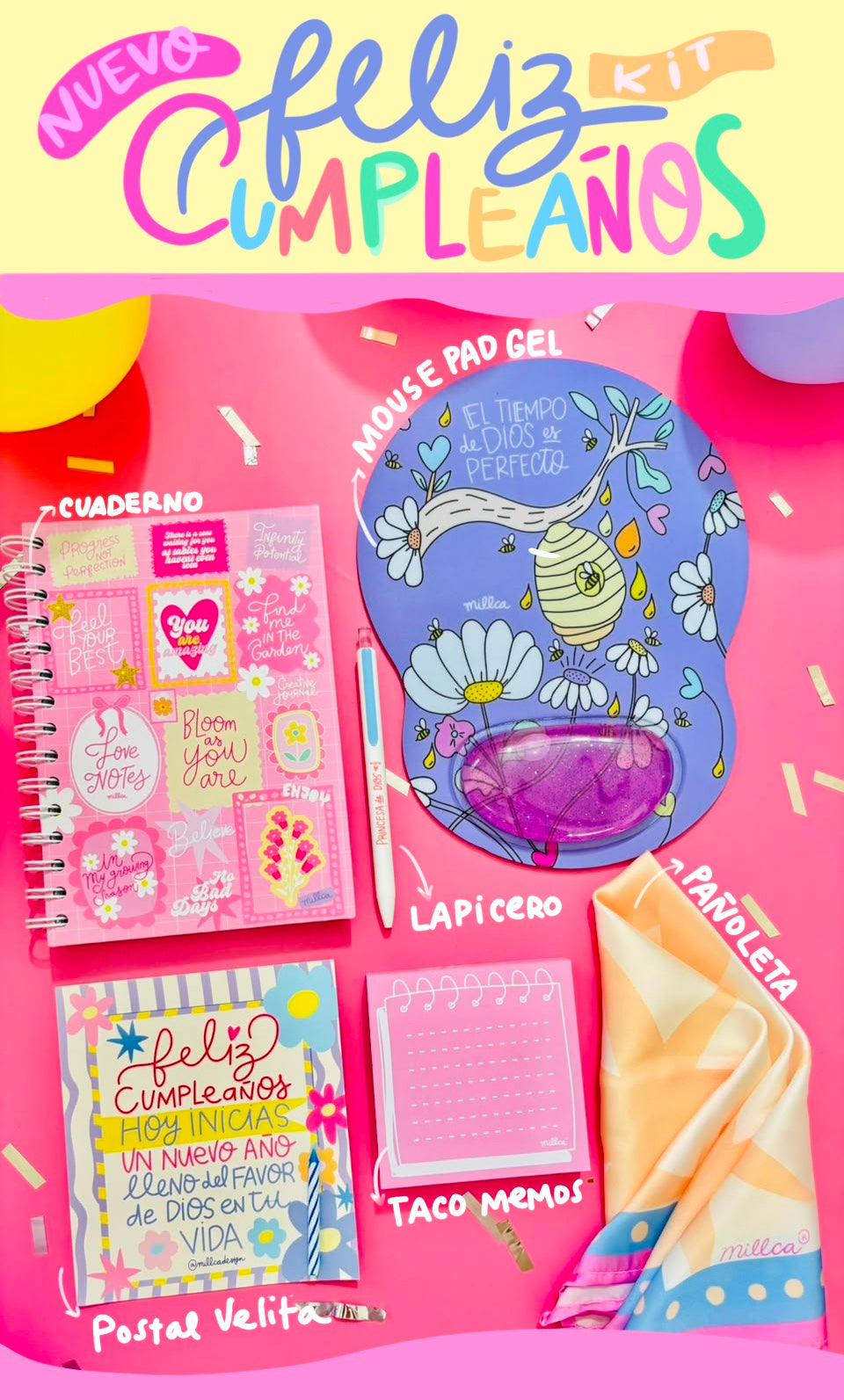 SUPER KIT FELIZ CUMPLEAÑOS