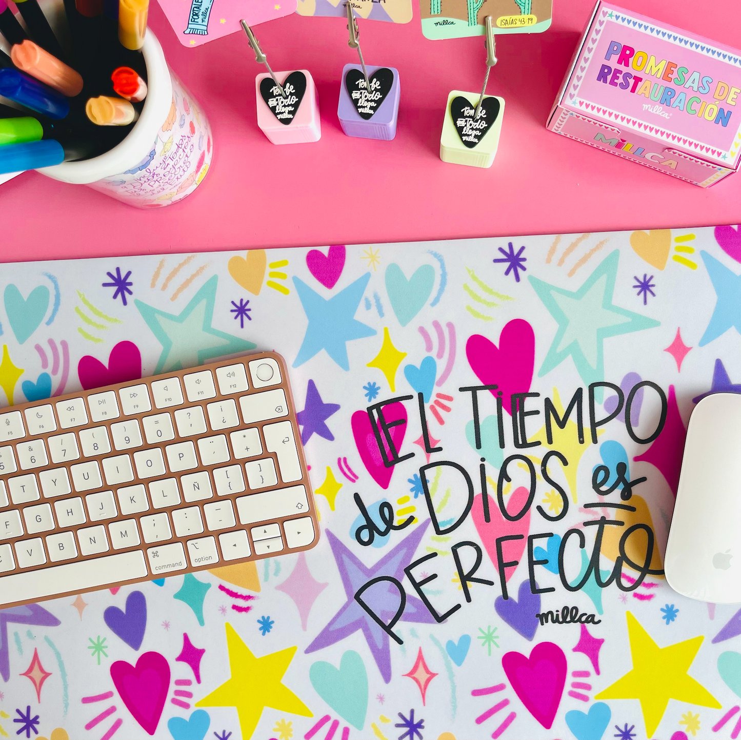 MOUSE PAD EXTRA GRANDE TIEMPO