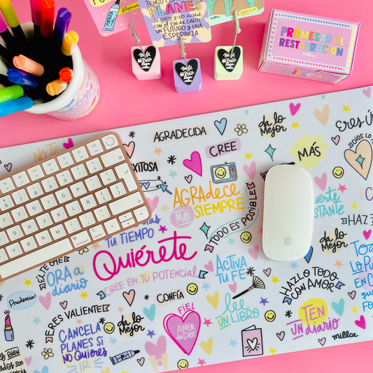 MOUSE PAD EXTRA GRANDE QUIERETE