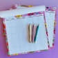 PLANNER MENSUAL FLORAL